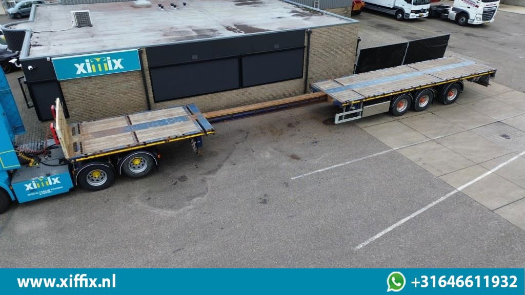 Doll 3-ass. Vlakke uitschuifbare oplegger / Naloop gestuurd - Semirremolque plataforma/ Caja abierta: foto 1 Doll 3-ass. Vlakke uitschuifbare oplegger / Naloop gestuurd - Semirremolque plataforma/ Caja abierta: foto 1