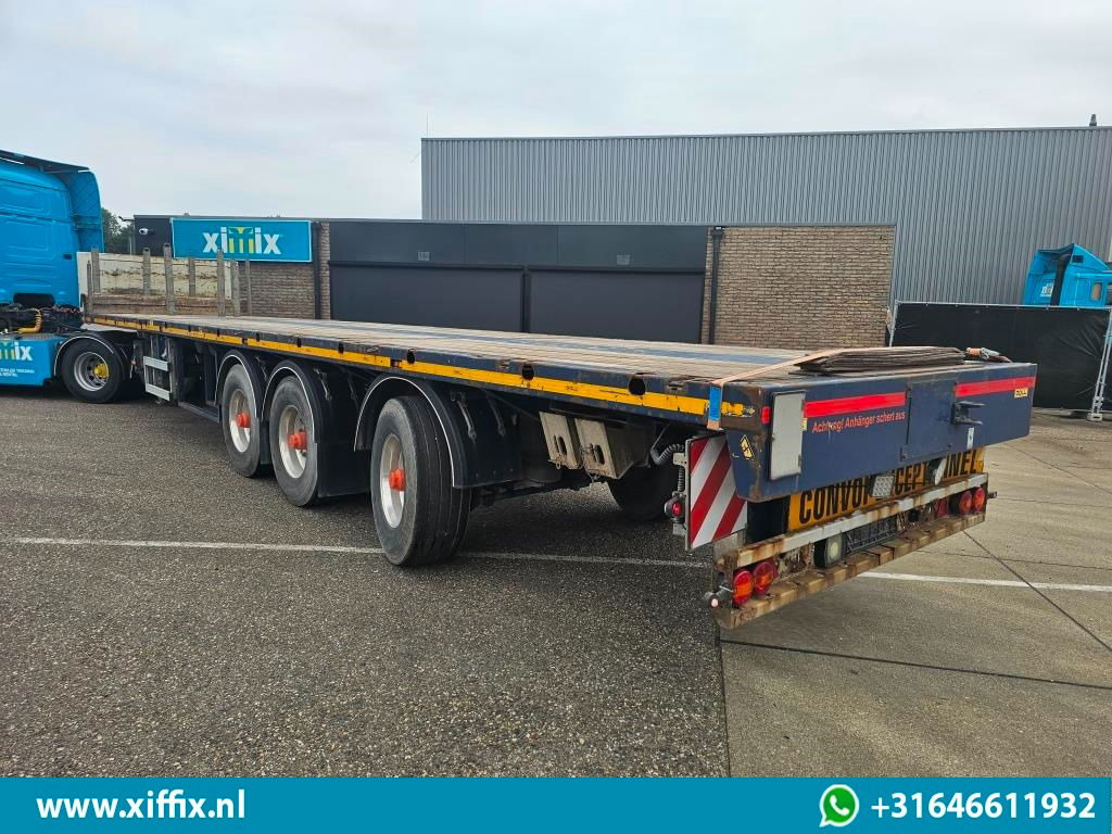 Doll 3-ass. Vlakke uitschuifbare oplegger / Naloop gestuurd - Semirremolque plataforma/ Caja abierta: foto 4 Doll 3-ass. Vlakke uitschuifbare oplegger / Naloop gestuurd - Semirremolque plataforma/ Caja abierta: foto 4