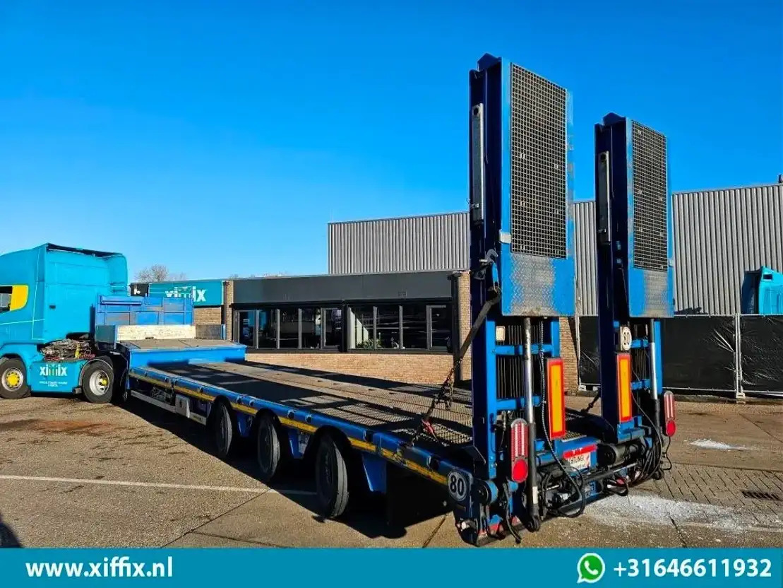 Faymonville 3-ass. Semi dieplader met dubbele hydr. Kleppen en hydr. Verstelbare - Semirremolque góndola rebajadas: foto 3 Faymonville 3-ass. Semi dieplader met dubbele hydr. Kleppen en hydr. Verstelbare - Semirremolque góndola rebajadas: foto 3