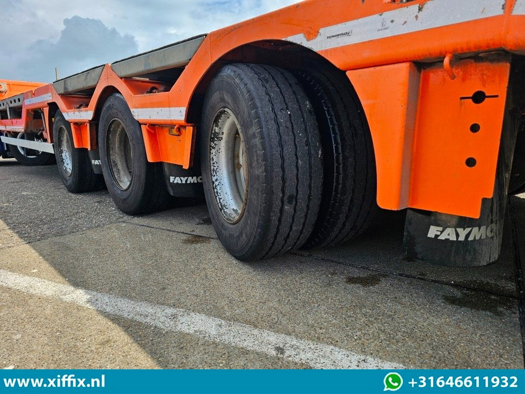 Faymonville 3-ass. Vlakke uitschuifbare Mega oplegger / Uitklapbare laadvloer klep / Naloop gestuurd - Semirremolque plataforma/ Caja abierta: foto 5 Faymonville 3-ass. Vlakke uitschuifbare Mega oplegger / Uitklapbare laadvloer klep / Naloop gestuurd - Semirremolque plataforma/ Caja abierta: foto 5