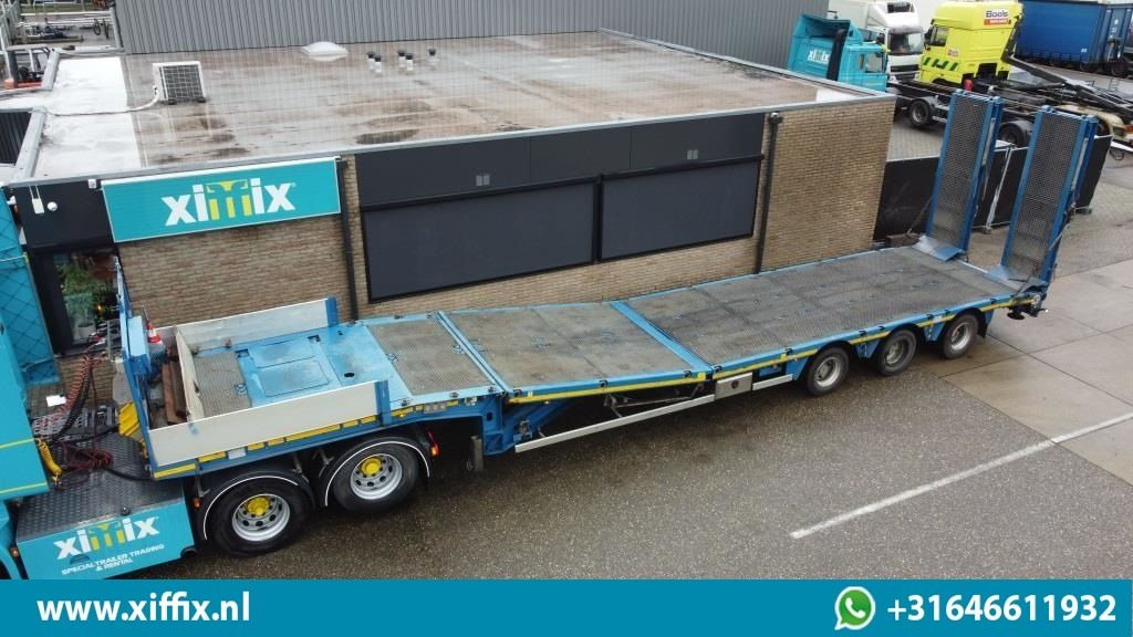 Faymonville TE Huur 3-ass. Semi dieplader met dubbele hydr. Kleppen en hydr. Ver - Semirremolque góndola rebajadas: foto 1 Faymonville TE Huur 3-ass. Semi dieplader met dubbele hydr. Kleppen en hydr. Ver - Semirremolque góndola rebajadas: foto 1