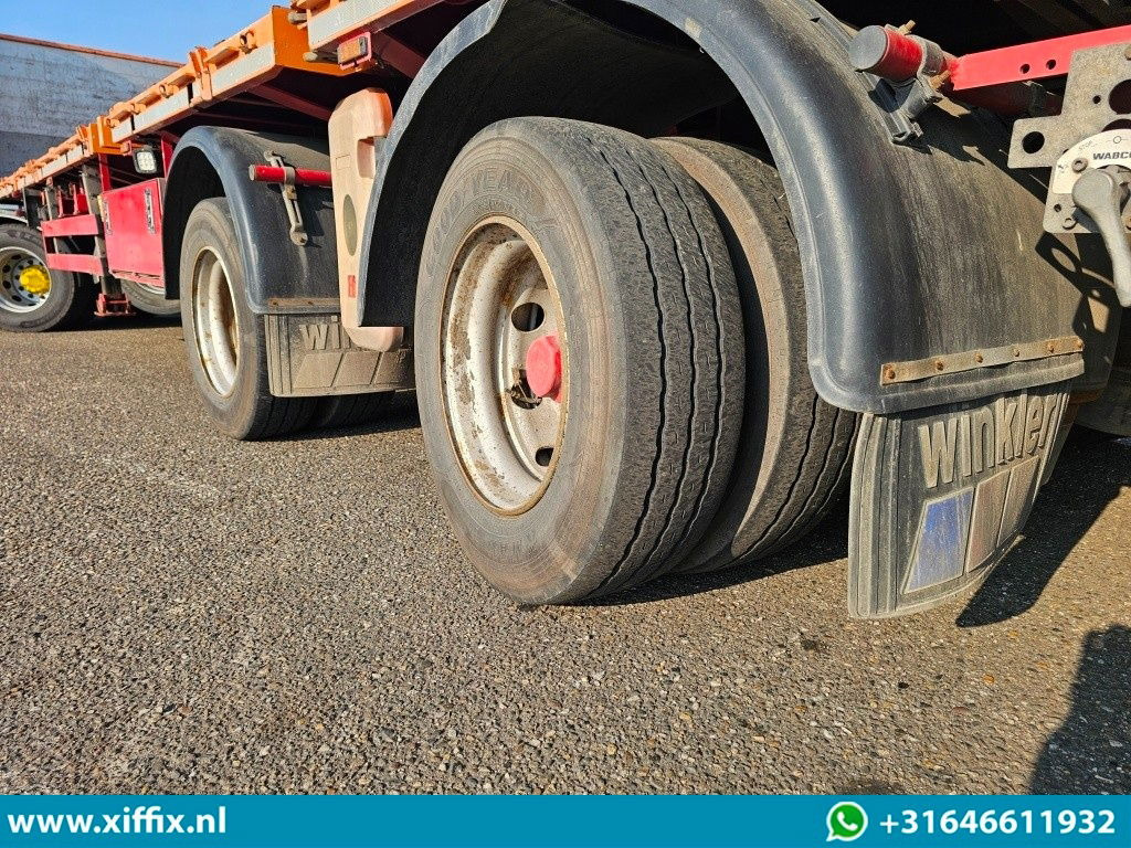 Fellechner 2-ass. Vlakke uitschuifbare Mega oplegger / Naloop gestuurd - Semirremolque plataforma/ Caja abierta: foto 5 Fellechner 2-ass. Vlakke uitschuifbare Mega oplegger / Naloop gestuurd - Semirremolque plataforma/ Caja abierta: foto 5