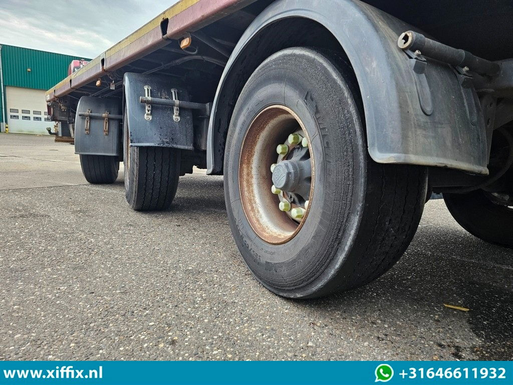 Meusburger 3-ass. Vlakke uitschuifbare oplegger / 3x gestuurd - Semirremolque plataforma/ Caja abierta: foto 5 Meusburger 3-ass. Vlakke uitschuifbare oplegger / 3x gestuurd - Semirremolque plataforma/ Caja abierta: foto 5