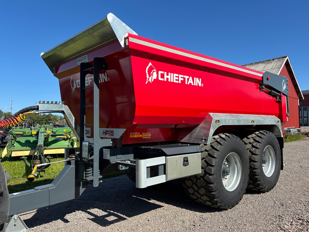 Chieftain HP25 Hardox - Remolque volquete: foto 1 Chieftain HP25 Hardox - Remolque volquete: foto 1