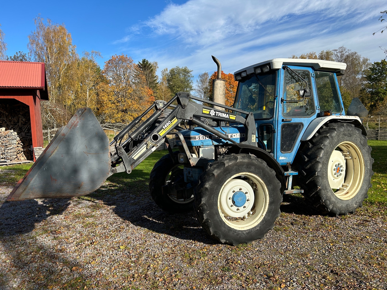 Ford 5610 - Tractor: foto 1 Ford 5610 - Tractor: foto 1