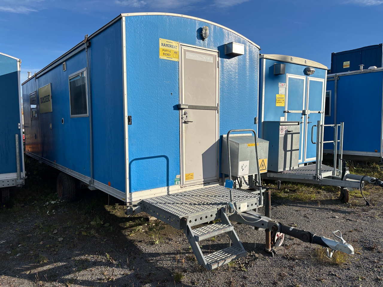 Norrlandsvagnar OMF6-30D - Casa contenedor, Remolque: foto 1 Norrlandsvagnar OMF6-30D - Casa contenedor, Remolque: foto 1