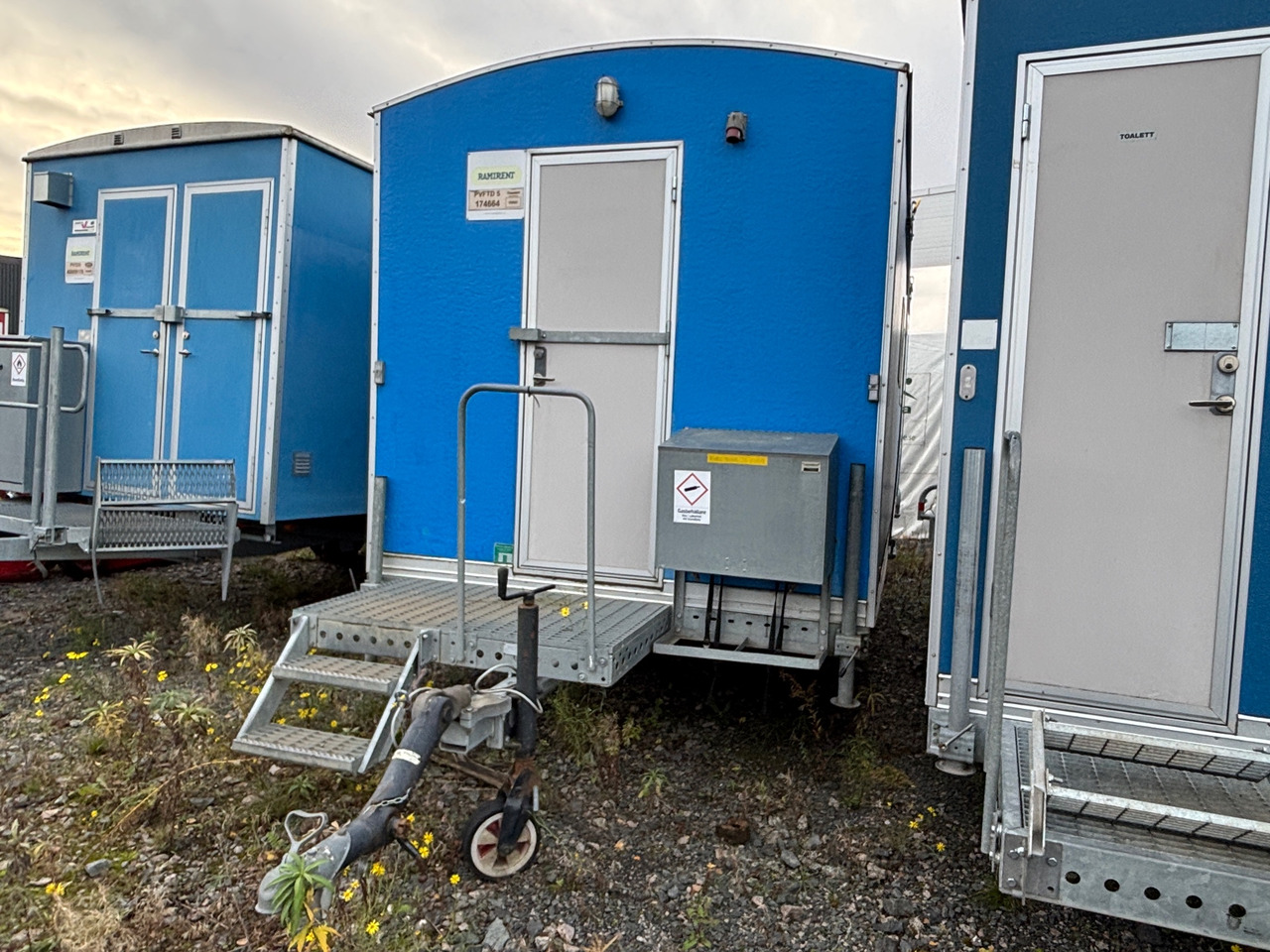 Norrlandsvagnar OMFT5-50D - Casa contenedor, Remolque: foto 1 Norrlandsvagnar OMFT5-50D - Casa contenedor, Remolque: foto 1