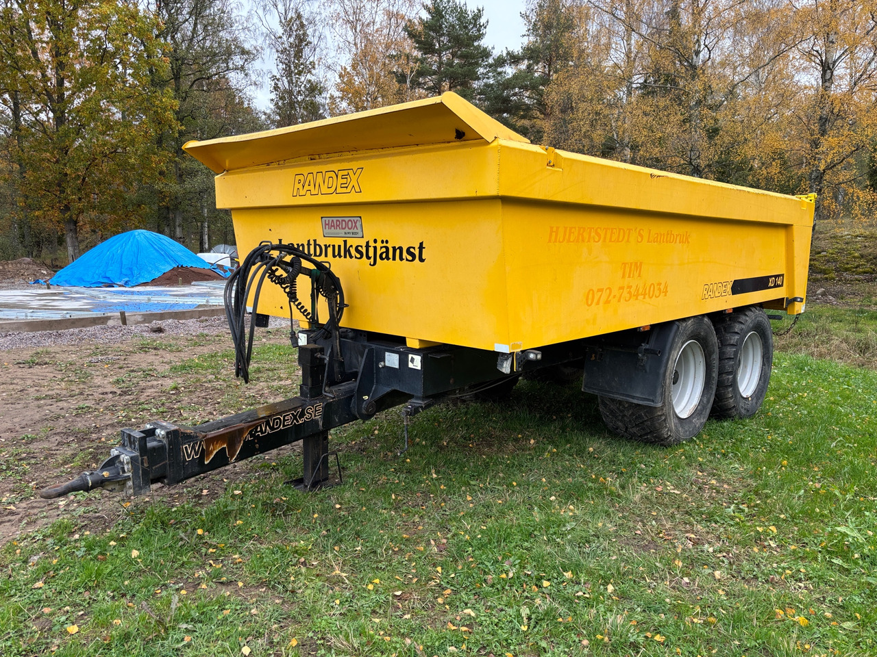 Randex XD140 - Remolque volquete: foto 1 Randex XD140 - Remolque volquete: foto 1