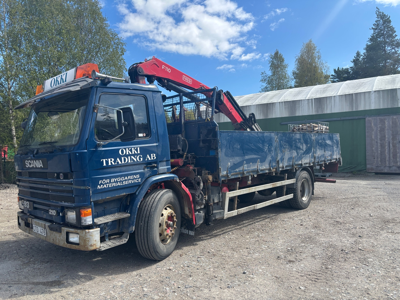 Scania G93ML4X2L 21050 - Camión grúa: foto 1 Scania G93ML4X2L 21050 - Camión grúa: foto 1