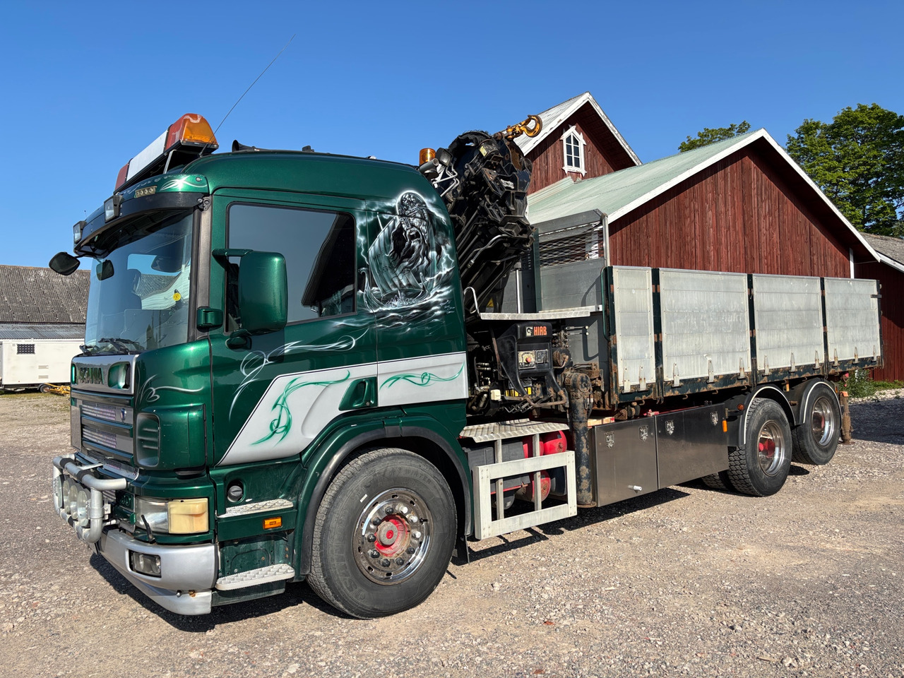 Scania P380 6x2 11.7 380 hk - Camión grúa: foto 1 Scania P380 6x2 11.7 380 hk - Camión grúa: foto 1