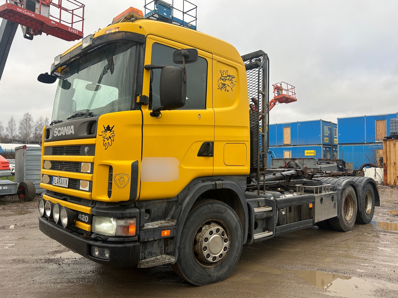 Scania R124GB6X2 - Camión multibasculante: foto 1 Scania R124GB6X2 - Camión multibasculante: foto 1