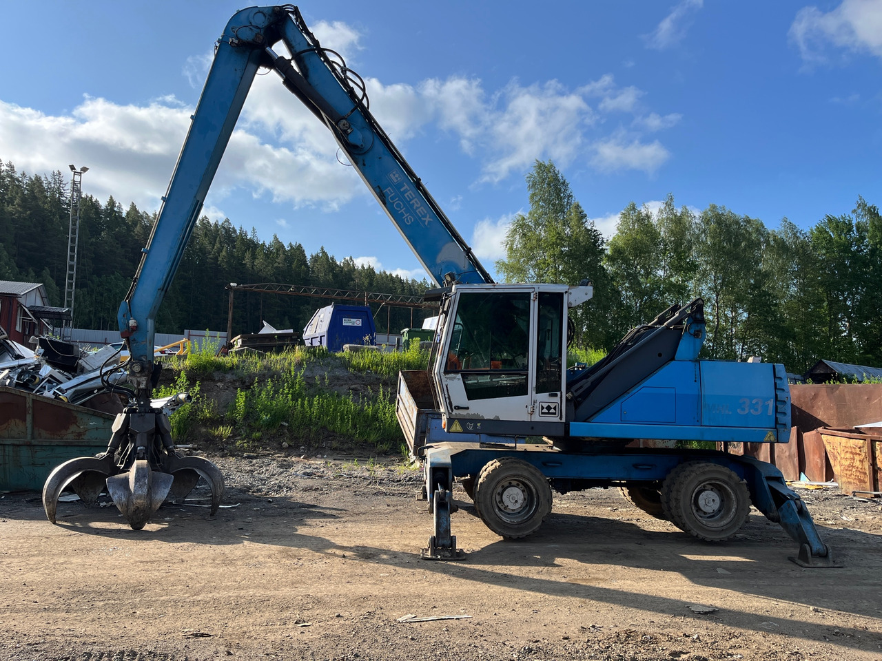 Terex-Fuchs MHL 331 - Excavadora: foto 1 Terex-Fuchs MHL 331 - Excavadora: foto 1