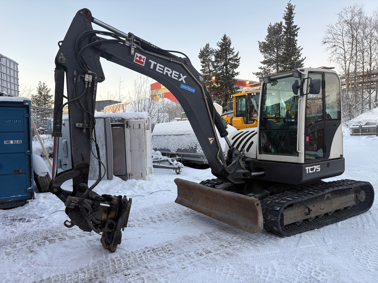 Terex TC75 - Excavadora: foto 1 Terex TC75 - Excavadora: foto 1