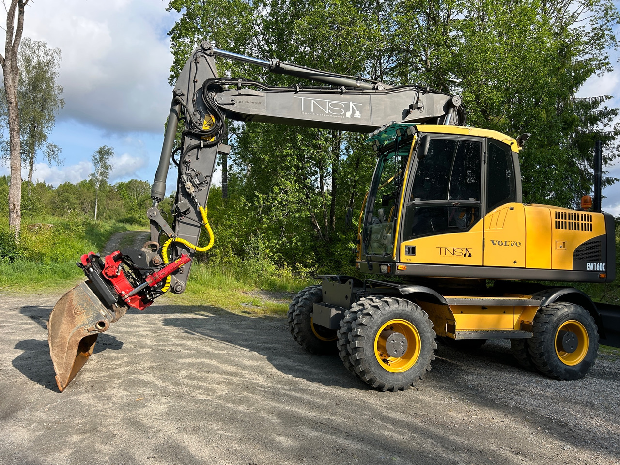 Volvo EW160C - Excavadora: foto 1 Volvo EW160C - Excavadora: foto 1