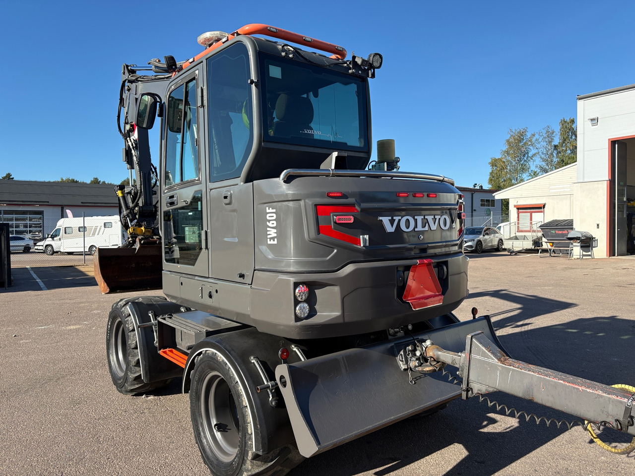Volvo EW60E - Excavadora: foto 1 Volvo EW60E - Excavadora: foto 1