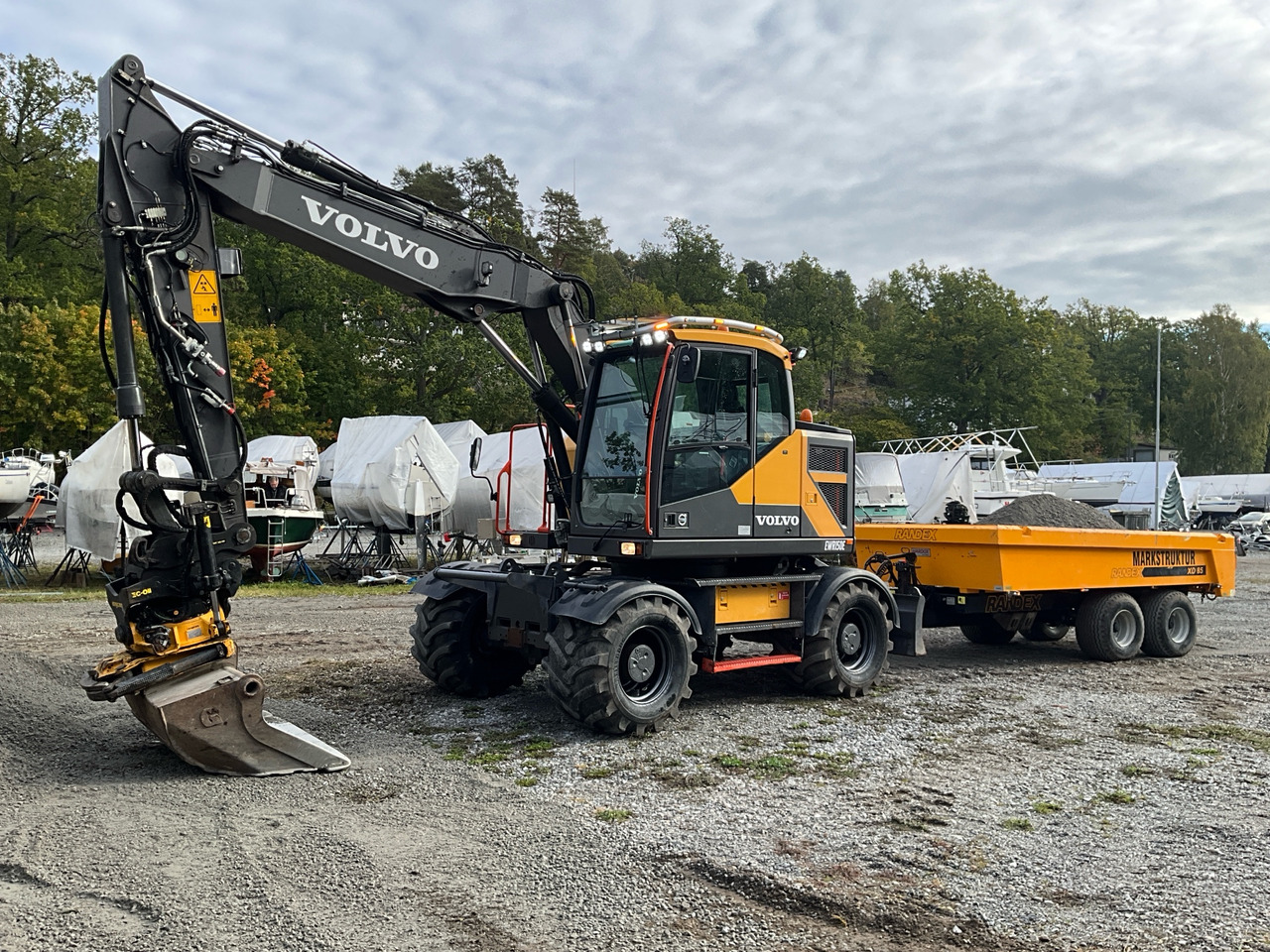 Volvo EWR150E - Excavadora: foto 1 Volvo EWR150E - Excavadora: foto 1
