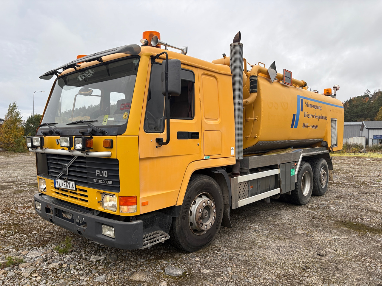 Volvo FL10 - Limpieza de alcantarillado: foto 1 Volvo FL10 - Limpieza de alcantarillado: foto 1