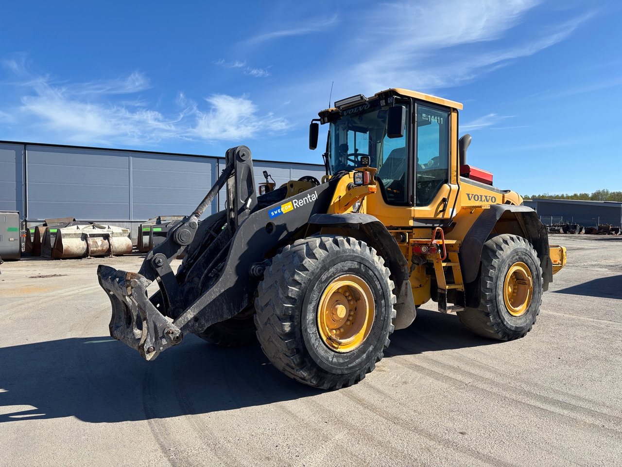 Volvo L110F - Cargadora de ruedas: foto 1 Volvo L110F - Cargadora de ruedas: foto 1