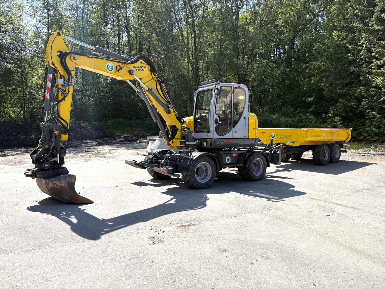Wacker Neuson EW100 - Excavadora: foto 1 Wacker Neuson EW100 - Excavadora: foto 1