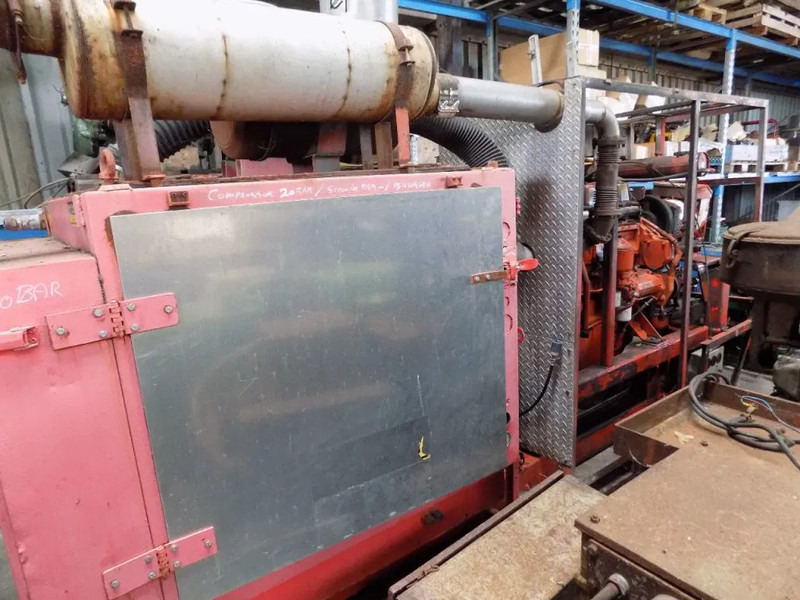 Compresor de aire Scania 6 cillinder DS-9 compressor 20 bar en aggregaat 15 kva: foto 13
