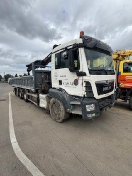 MAN TGS 35.460 BL - HIAB X-HIDUO 228 E-3 - Camión volquete, Camión grúa: foto 2 MAN TGS 35.460 BL - HIAB X-HIDUO 228 E-3 - Camión volquete, Camión grúa: foto 2