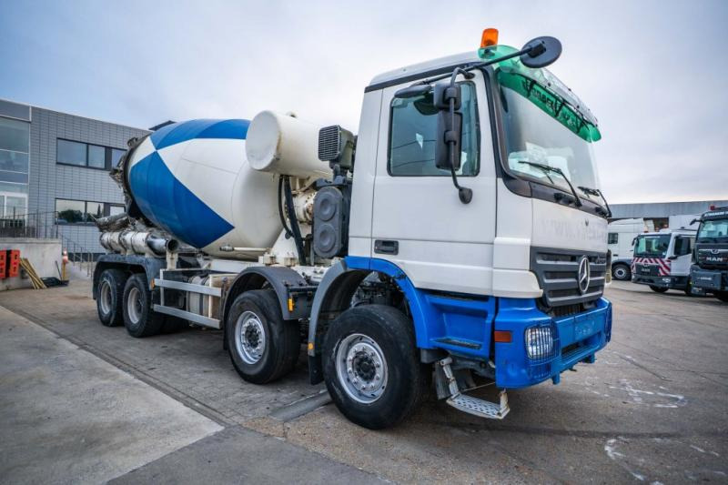 Mercedes ACTROS 4141 BB-MP2 + MIXER 9M3 - Camión hormigonera: foto 2 Mercedes ACTROS 4141 BB-MP2 + MIXER 9M3 - Camión hormigonera: foto 2