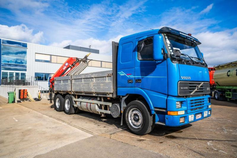Volvo FH 340 - HMF 2420 K6 (2012) - Camión caja abierta, Camión grúa: foto 2 Volvo FH 340 - HMF 2420 K6 (2012) - Camión caja abierta, Camión grúa: foto 2