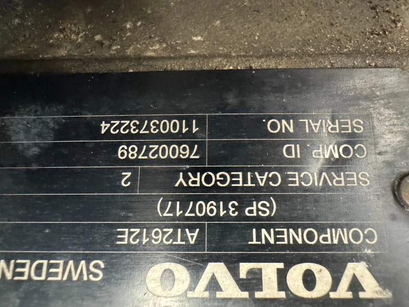 Volvo AT2612E, AT2612F,ATO3112F, AT2612D - Caja de cambios: foto 2 Volvo AT2612E, AT2612F,ATO3112F, AT2612D - Caja de cambios: foto 2