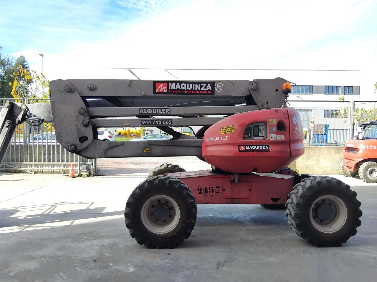 Leasing de  MANITOU 160ATJ EJE OSCILANTE MANITOU 160ATJ EJE OSCILANTE: foto 6