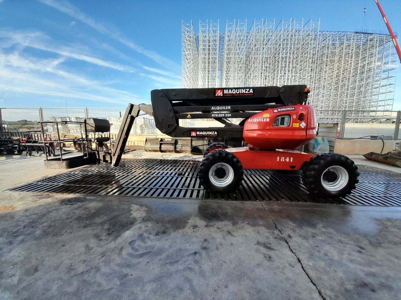 MANITOU 160ATJ EJE OSCILANTE - Plataforma articulada: foto 1 MANITOU 160ATJ EJE OSCILANTE - Plataforma articulada: foto 1