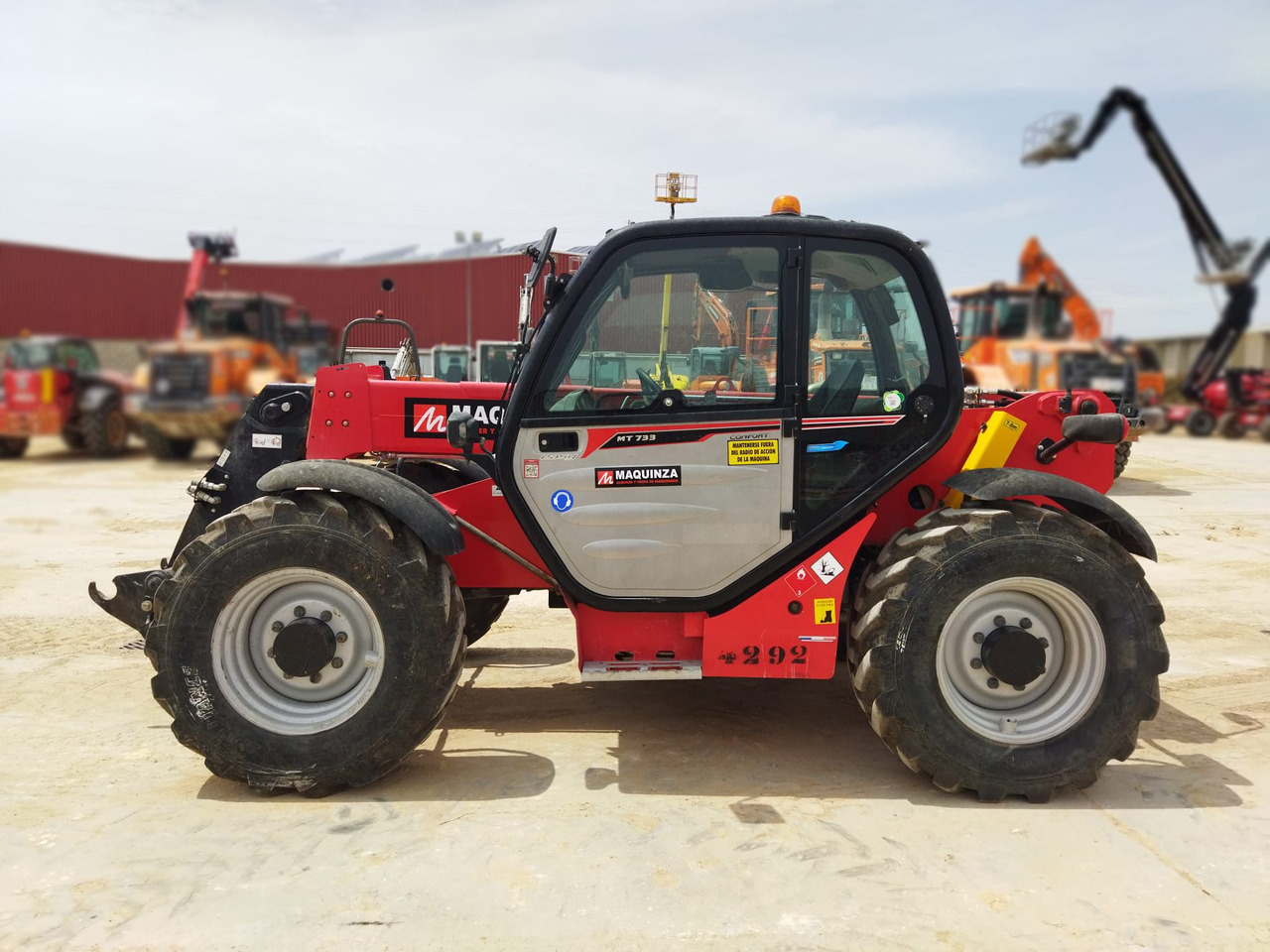 MANITOU MT733 EASY 75D - Manipulador telescópico: foto 1 MANITOU MT733 EASY 75D - Manipulador telescópico: foto 1