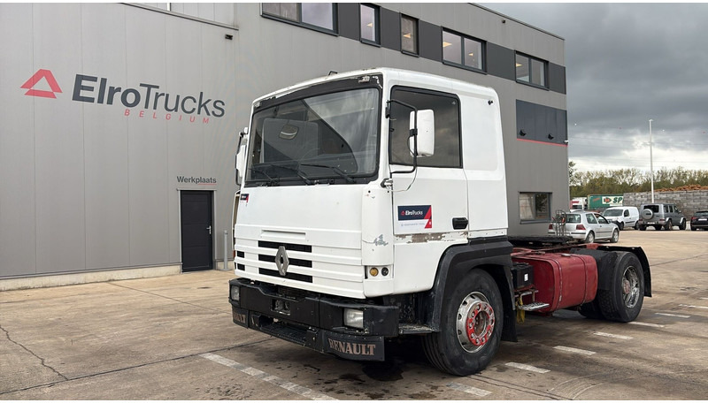 Renault R 385 Major (2 CULASSE / LAMES / GRAND PONT / STEEL SUSP. / MANUAL PUMP / POMPE MANUELLE) - Cabeza tractora: foto 1 Renault R 385 Major (2 CULASSE / LAMES / GRAND PONT / STEEL SUSP. / MANUAL PUMP / POMPE MANUELLE) - Cabeza tractora: foto 1