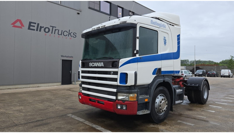 Scania P124 - 360 (POMPE MANUELLE / BOITE MANUELLE / MANUAL PUMP / MANUAL GEARBOX) - Cabeza tractora: foto 1 Scania P124 - 360 (POMPE MANUELLE / BOITE MANUELLE / MANUAL PUMP / MANUAL GEARBOX) - Cabeza tractora: foto 1