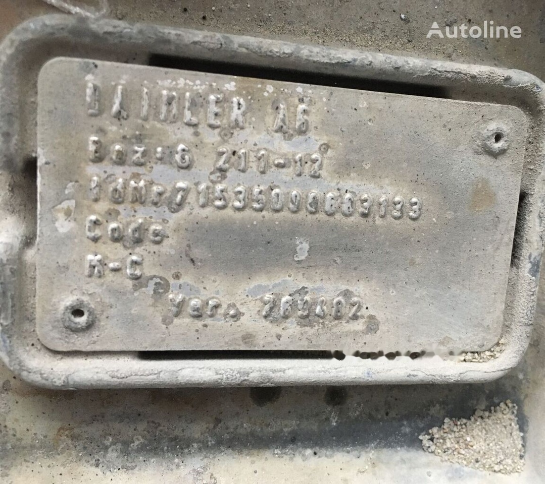 Daimler-Benz G211-12 truck - Caja de cambios para Camión: foto 1 Daimler-Benz G211-12 truck - Caja de cambios para Camión: foto 1