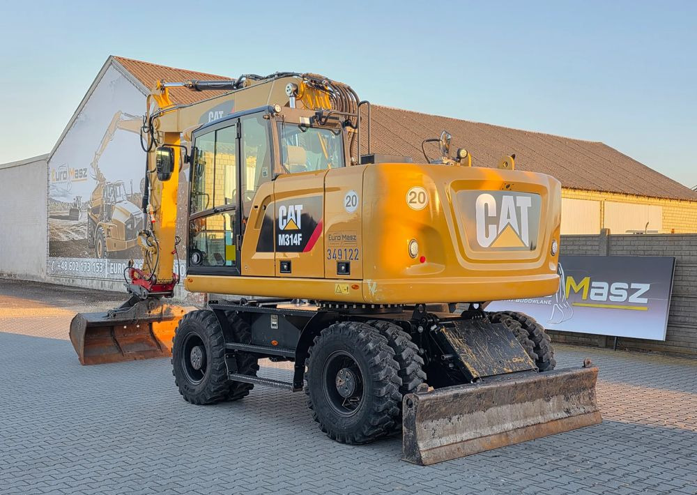 Caterpillar M314F, 2018 ROK, 4200 MTH, 2 ŁYŻKI - Excavadora de ruedas: foto 3 Caterpillar M314F, 2018 ROK, 4200 MTH, 2 ŁYŻKI - Excavadora de ruedas: foto 3