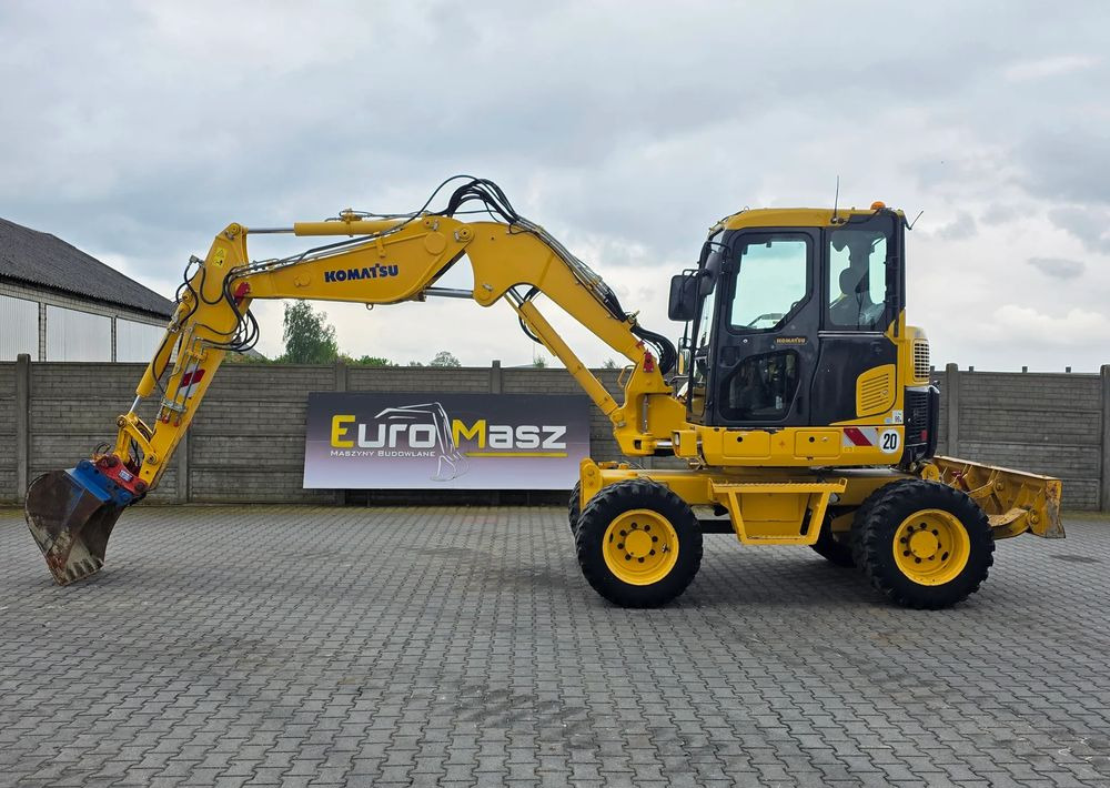 Komatsu PW 98MR-8, 2017 ROK, 5200 MTH, BEZ DPF i ADBLUE - Excavadora de ruedas: foto 3 Komatsu PW 98MR-8, 2017 ROK, 5200 MTH, BEZ DPF i ADBLUE - Excavadora de ruedas: foto 3