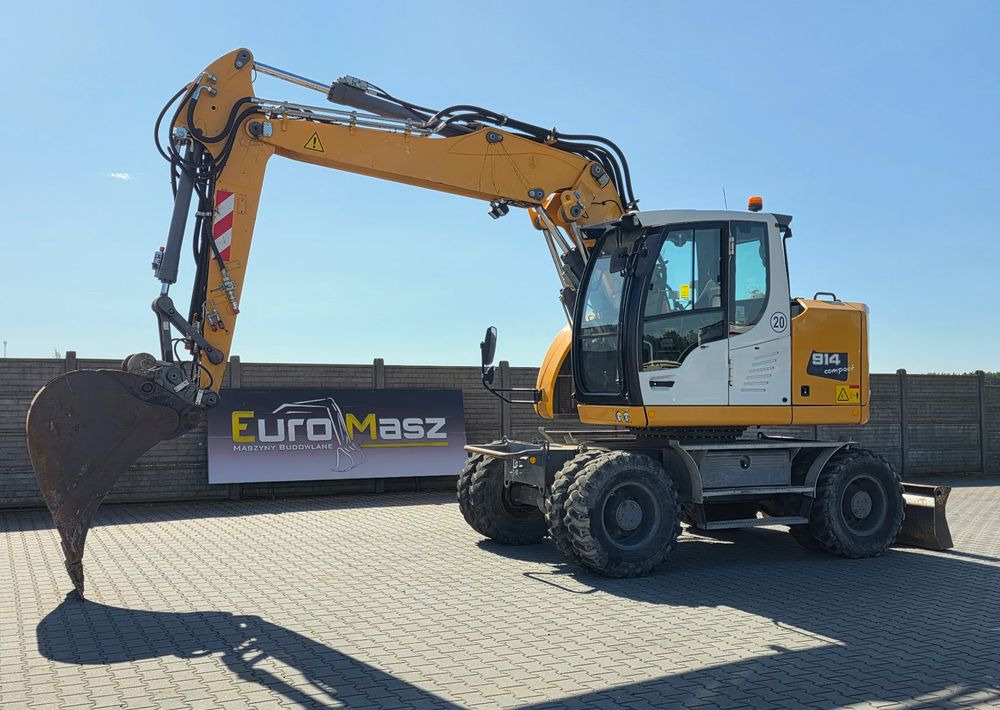 Liebherr A914 COMPACT, 2015 ROK, SW 48 szybkozłącze - Excavadora de ruedas: foto 1 Liebherr A914 COMPACT, 2015 ROK, SW 48 szybkozłącze - Excavadora de ruedas: foto 1