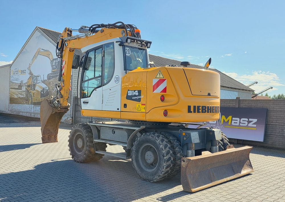 Liebherr A914 COMPACT, 2015 ROK, SW 48 szybkozłącze - Excavadora de ruedas: foto 3 Liebherr A914 COMPACT, 2015 ROK, SW 48 szybkozłącze - Excavadora de ruedas: foto 3