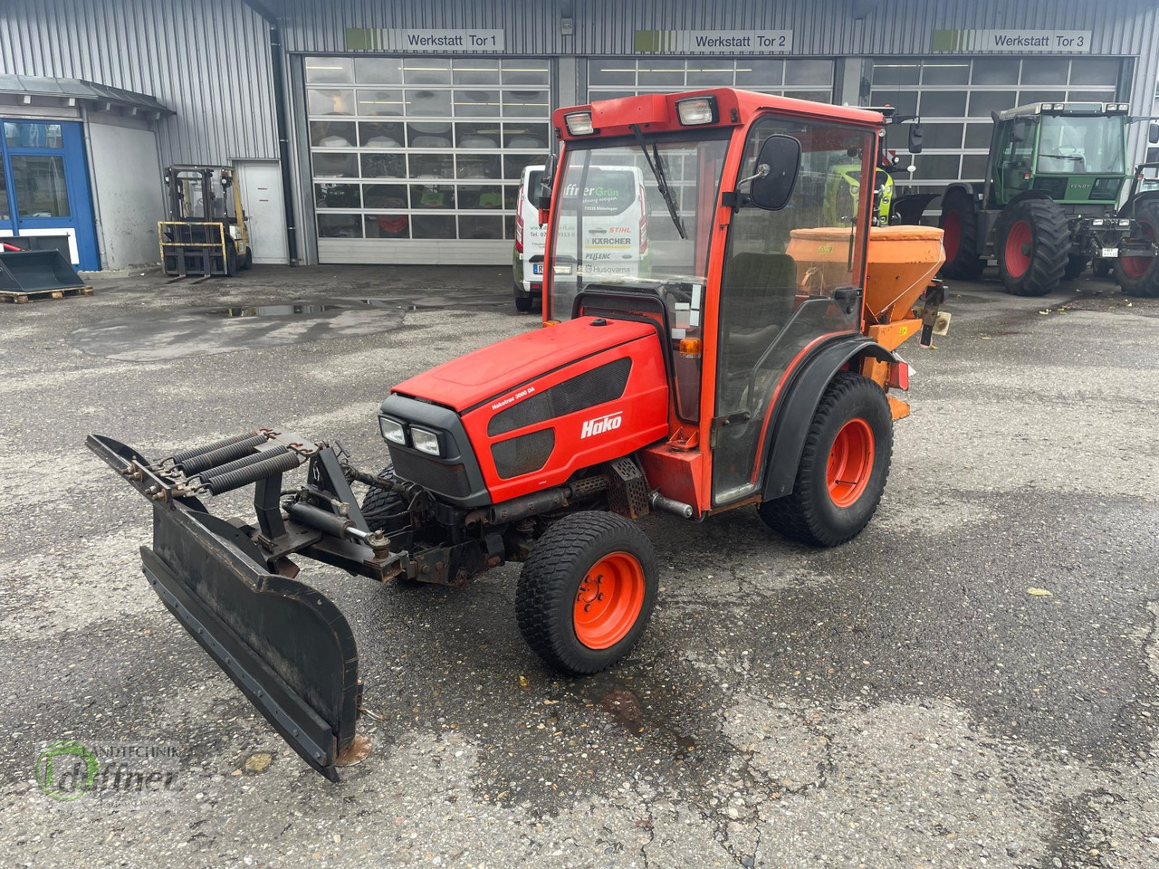 Hako Hakotrac 3000 DA - Tractor municipal: foto 2 Hako Hakotrac 3000 DA - Tractor municipal: foto 2