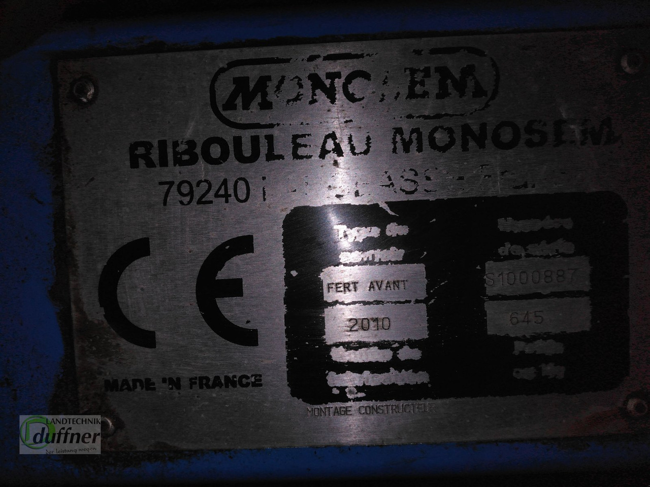 Monosem Fronttank Avant - Sembradora de precisión: foto 5 Monosem Fronttank Avant - Sembradora de precisión: foto 5