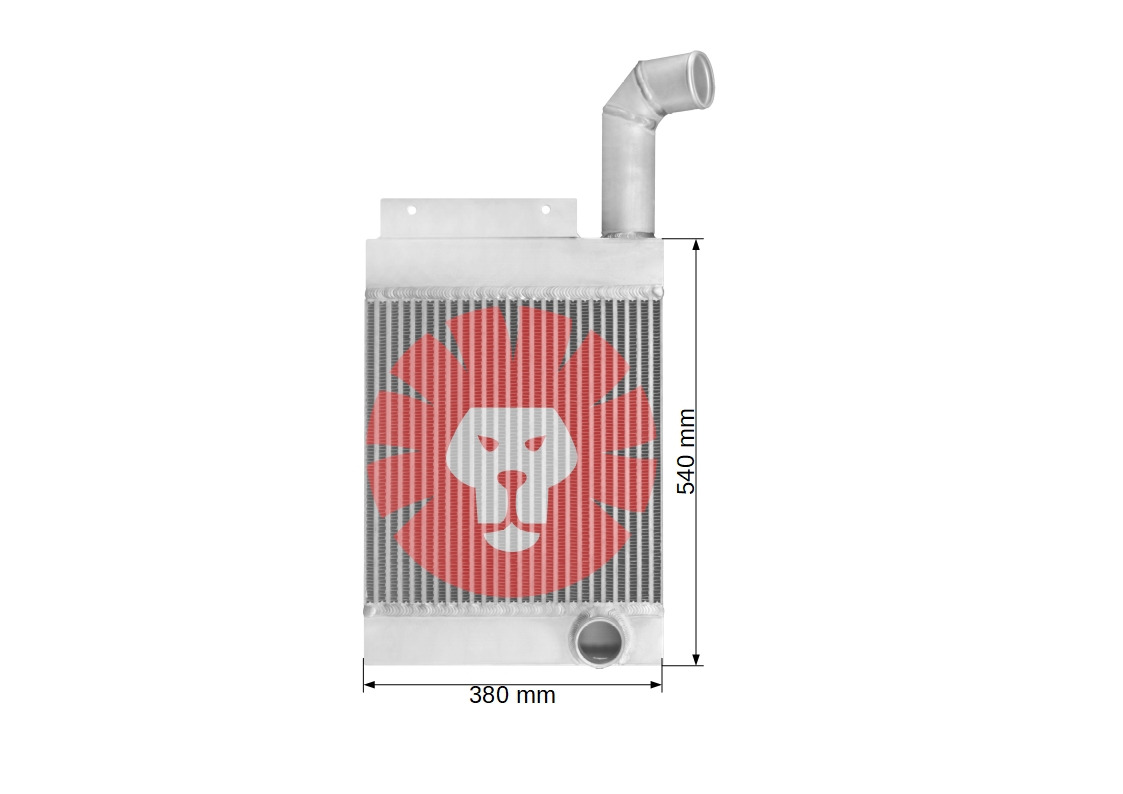 CLAAS SCORPION 6030 6040 7030 7040 7045 9040 - Intercooler para Manipulador telescópico: foto 3 CLAAS SCORPION 6030 6040 7030 7040 7045 9040 - Intercooler para Manipulador telescópico: foto 3
