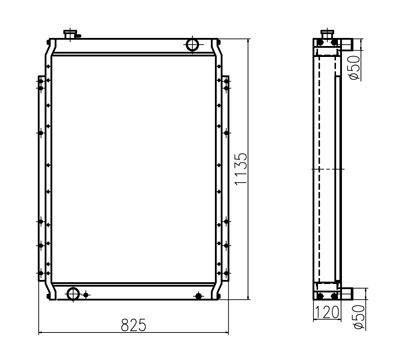KOMATSU PC220-7, PC220-7LC, PC230-7LC, PC230-7, PC230NHD-7, PC210NCL-7, PC240NLC-7, PC200LL-7 - Radiador para Excavadora: foto 4 KOMATSU PC220-7, PC220-7LC, PC230-7LC, PC230-7, PC230NHD-7, PC210NCL-7, PC240NLC-7, PC200LL-7 - Radiador para Excavadora: foto 4