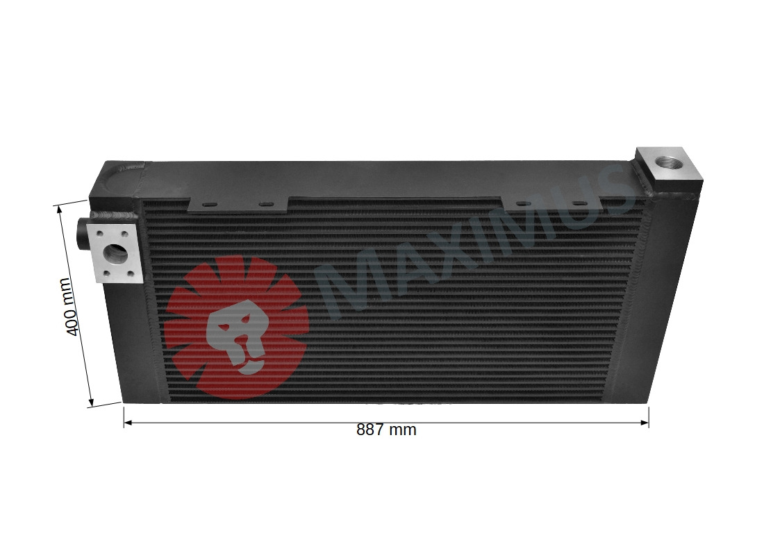 LIEBHERR L566 , L576 , L580 - Enfriador de aceite para Cargadora de ruedas: foto 2 LIEBHERR L566 , L576 , L580 - Enfriador de aceite para Cargadora de ruedas: foto 2