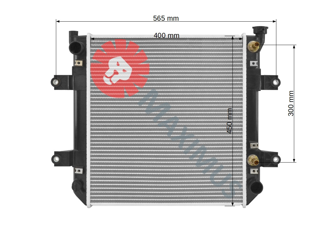 NISSAN FORKLIFT - Radiador para Carretilla elevadora: foto 3 NISSAN FORKLIFT - Radiador para Carretilla elevadora: foto 3