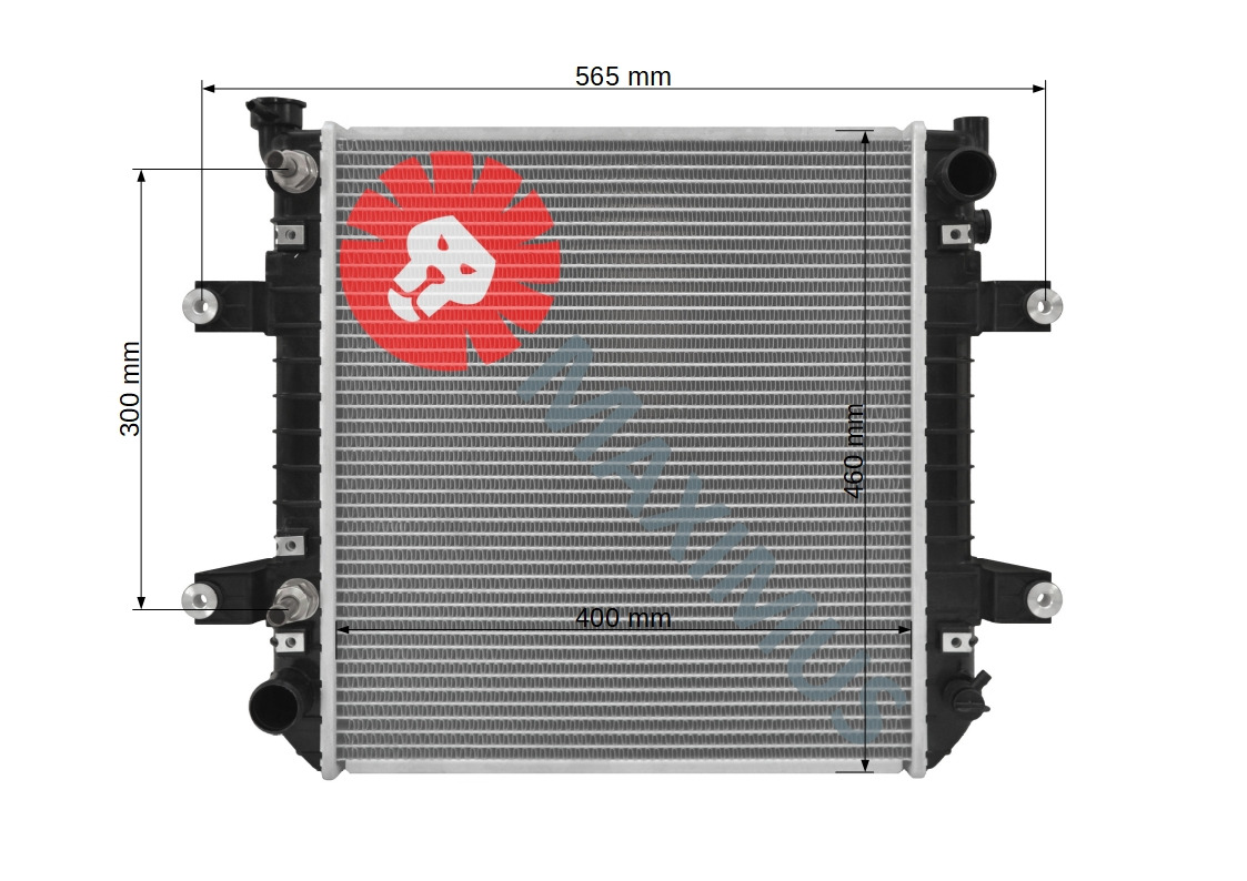 NISSAN WÓZEK WIDŁOWY FORKLIFT - Radiador para Carretilla elevadora: foto 2 NISSAN WÓZEK WIDŁOWY FORKLIFT - Radiador para Carretilla elevadora: foto 2