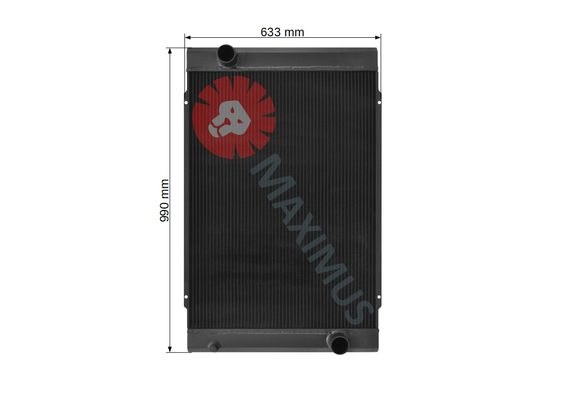 VOLVO EC240 , EC290 , FC2924 , FC3329 , L60 , L70 , L90 , L110 , L120 - Radiador para Excavadora: foto 2 VOLVO EC240 , EC290 , FC2924 , FC3329 , L60 , L70 , L90 , L110 , L120 - Radiador para Excavadora: foto 2