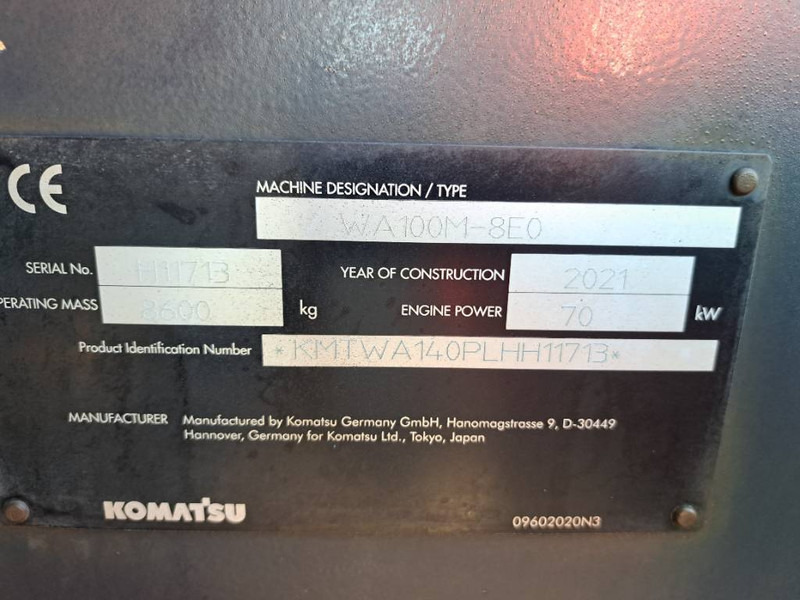 Leasing de Komatsu WA100-8E0 Komatsu WA100-8E0: foto 12