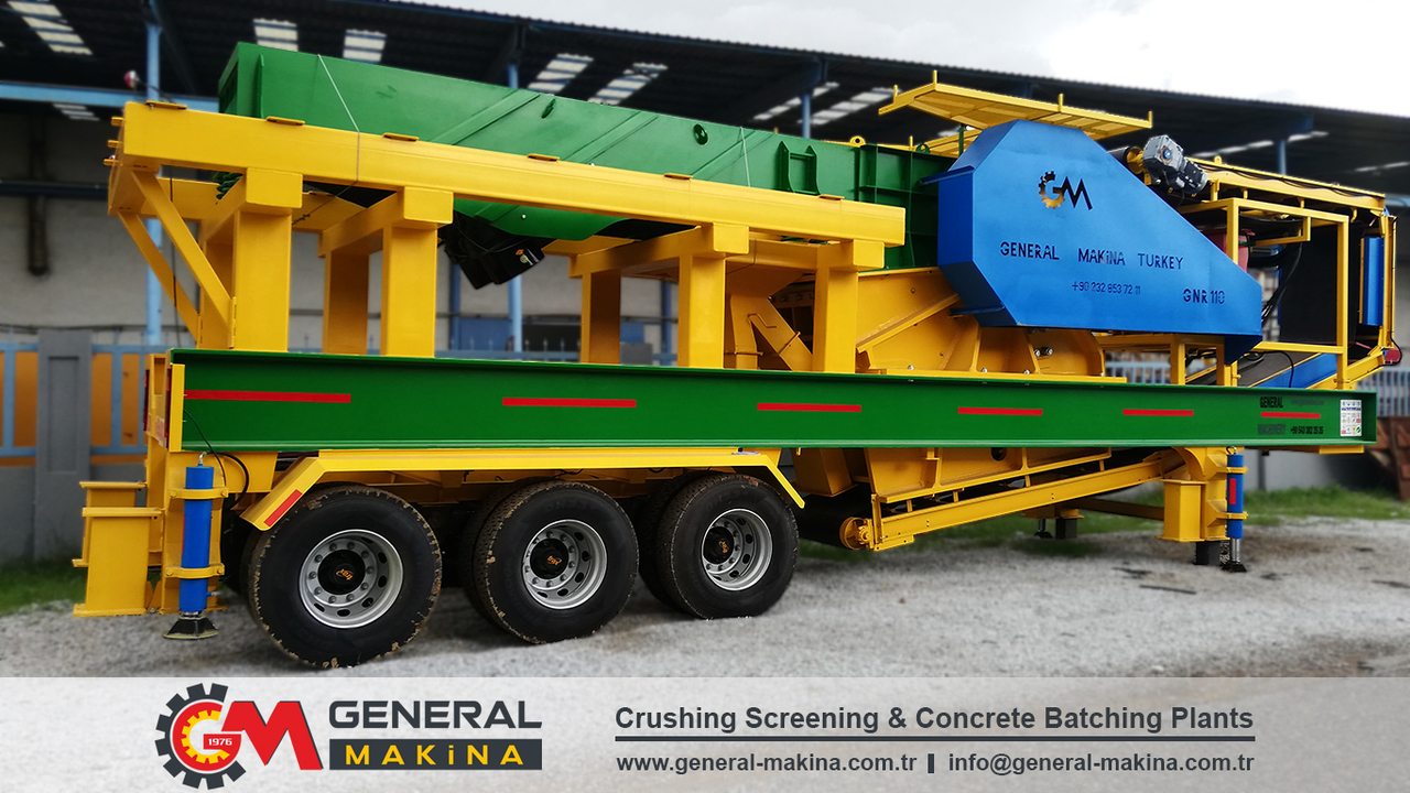Leasing de GENERAL MAKİNA Portable Hard Rock Crusher GENERAL MAKİNA Portable Hard Rock Crusher: foto 6 Leasing de GENERAL MAKİNA Portable Hard Rock Crusher GENERAL MAKİNA Portable Hard Rock Crusher: foto 6