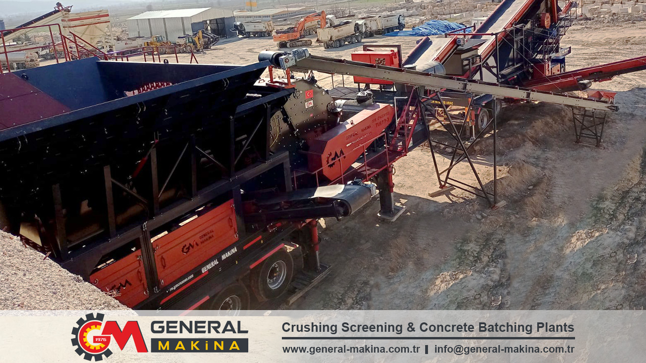 Leasing de General Makina 03 Mobile Crushing Plant General Makina 03 Mobile Crushing Plant: foto 6