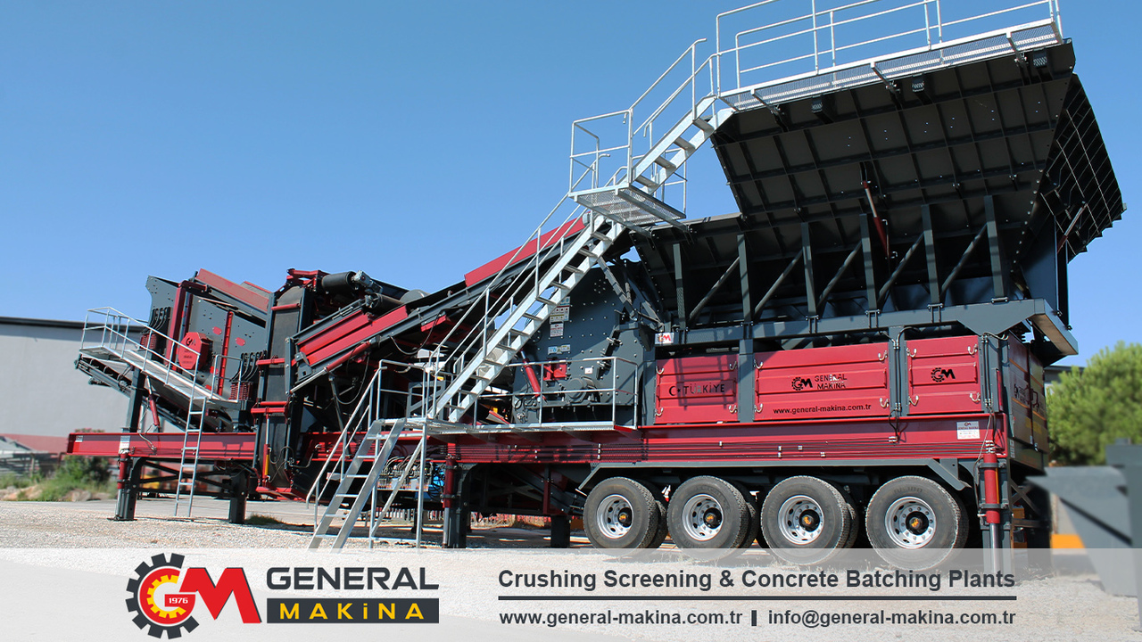 Leasing de General Makina 03 Mobile Crushing Plant General Makina 03 Mobile Crushing Plant: foto 7